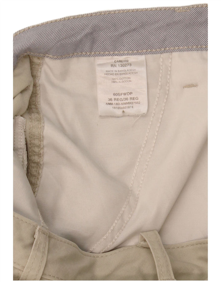 Shorts cargo masculino WRANGLER W36 grande algodão bege