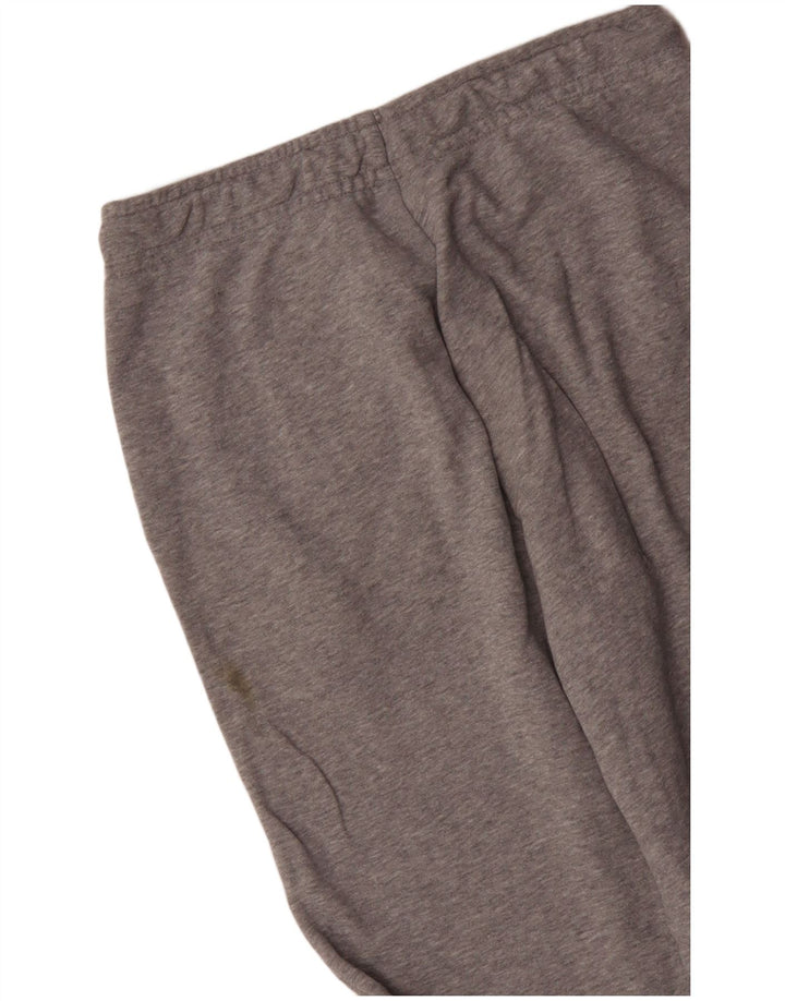 Calça de treino masculina Nike joggers pequeno algodão cinza