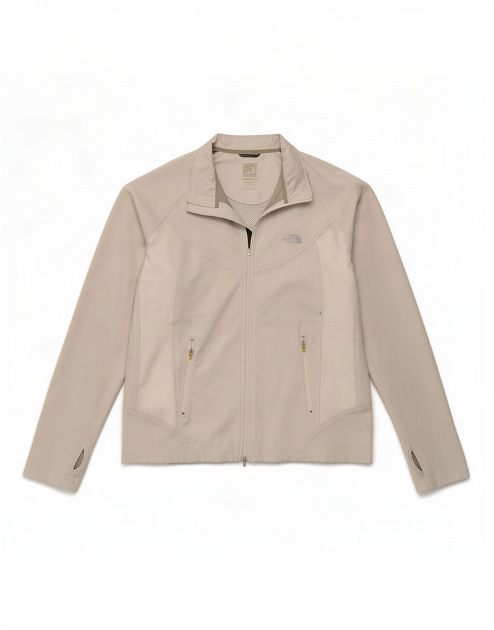 Jaqueta de treino feminina The North Face UK 18 XL poliéster branco