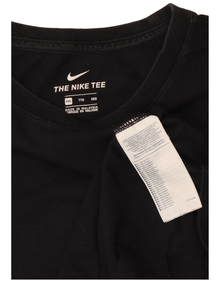 Camiseta masculina Nike Top 2XL algodão preto