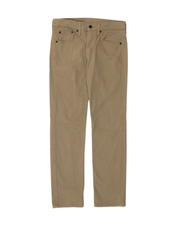 Levi's Masculino 511 Slim Jeans W29 L30 Verde Algodão