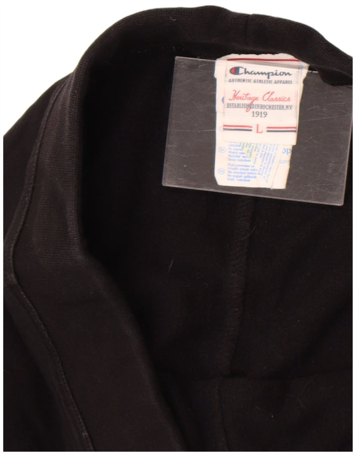 Calça esportiva feminina Champion Joggers UK 14 grande preta