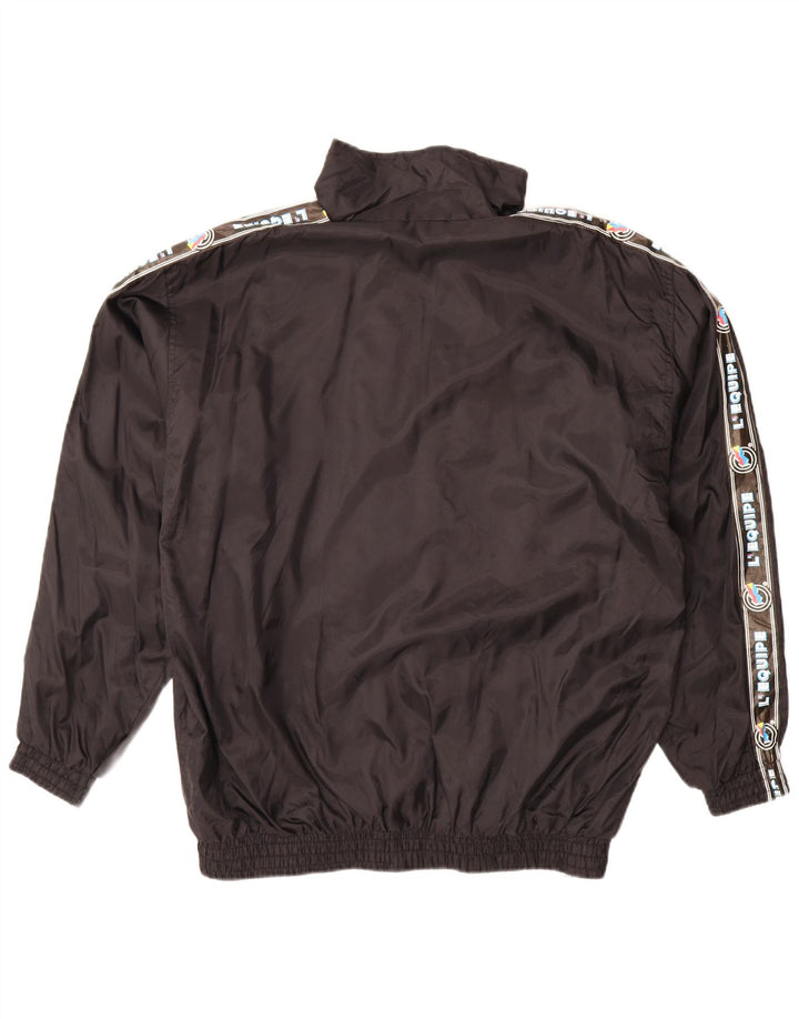 Jaqueta masculina de agasalho gráfico grande