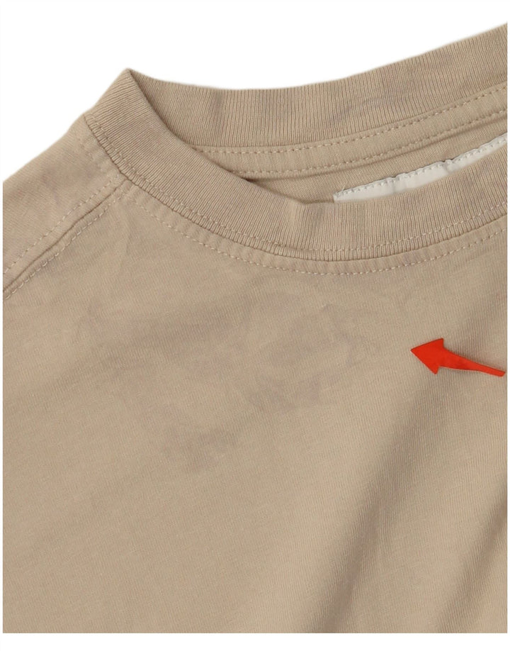 ZARA Meninas Top Manga Comprida 9-10 Anos Bege