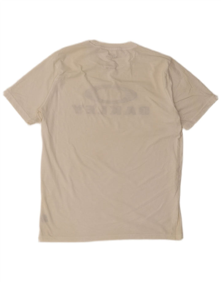 Camiseta masculina Oakley Regular Fit Graphic Top Médio Branco