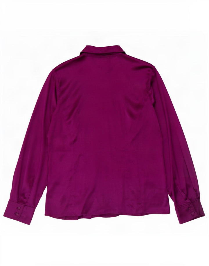 Blusa feminina Marina Rinaldi tamanho 21 seda marrom médio