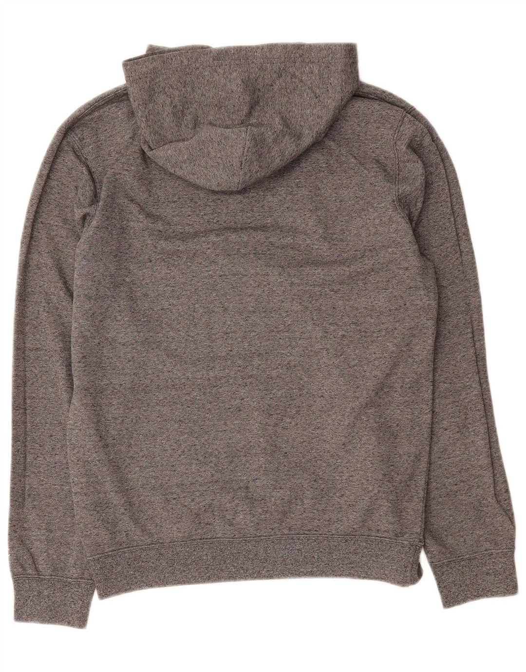 CHAMPION Suéter com capuz gráfico masculino cinza médio