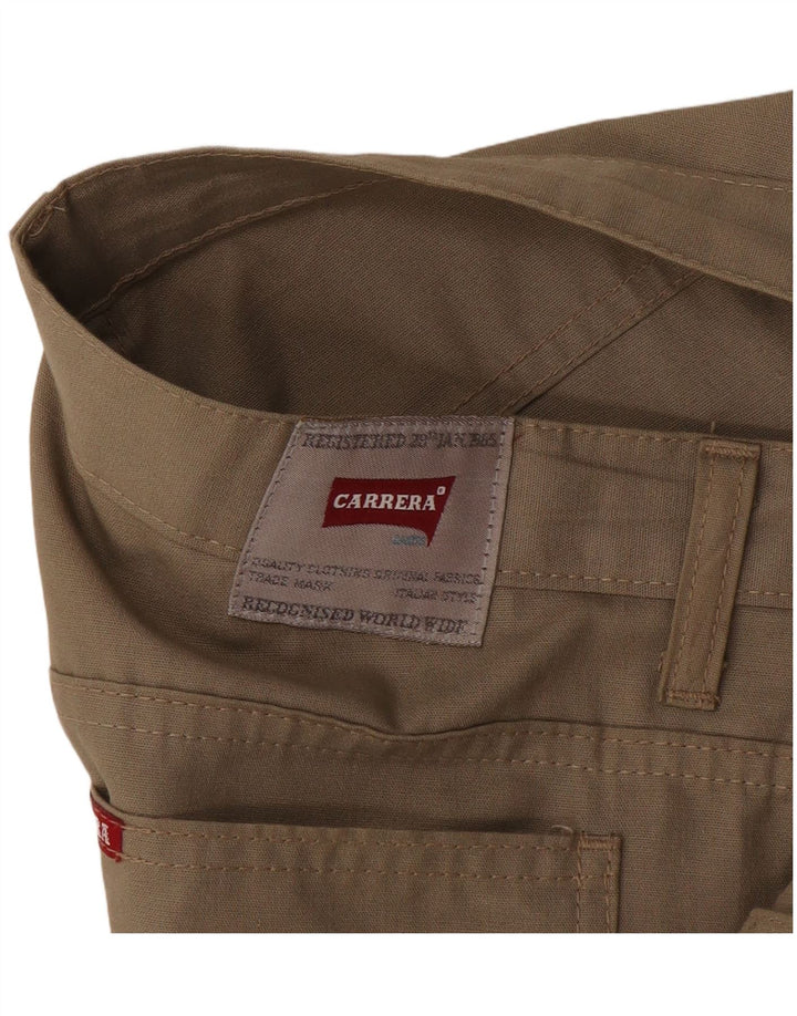 Calça Carrera Masculina Reta Casual W34 L29 Bege