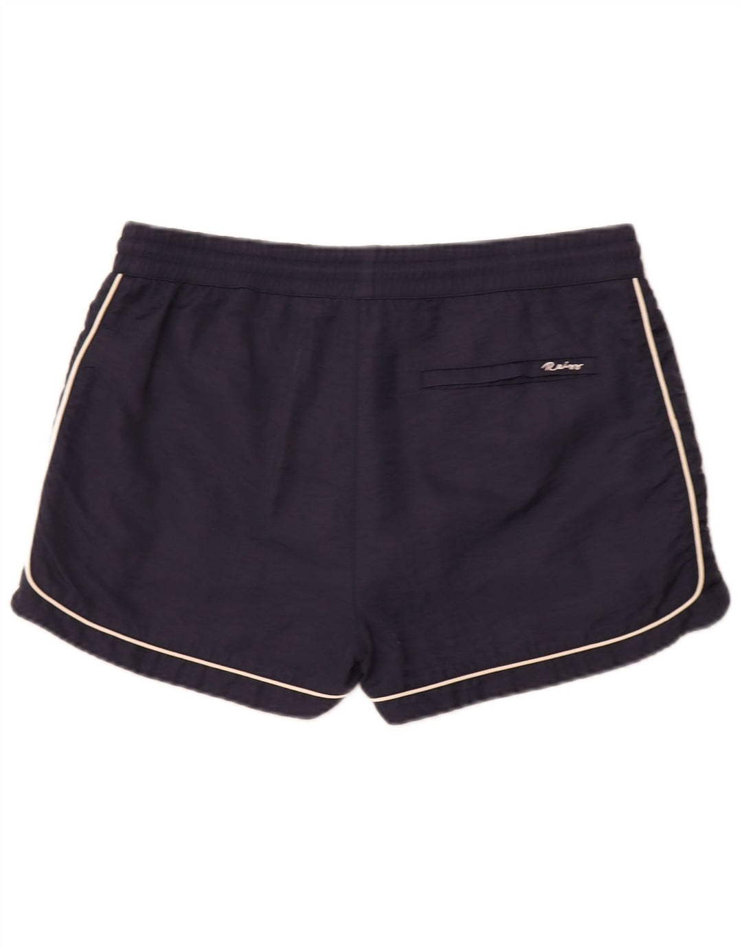 Shorts de natação feminino REISS UK 16 grande azul marinho poliamida