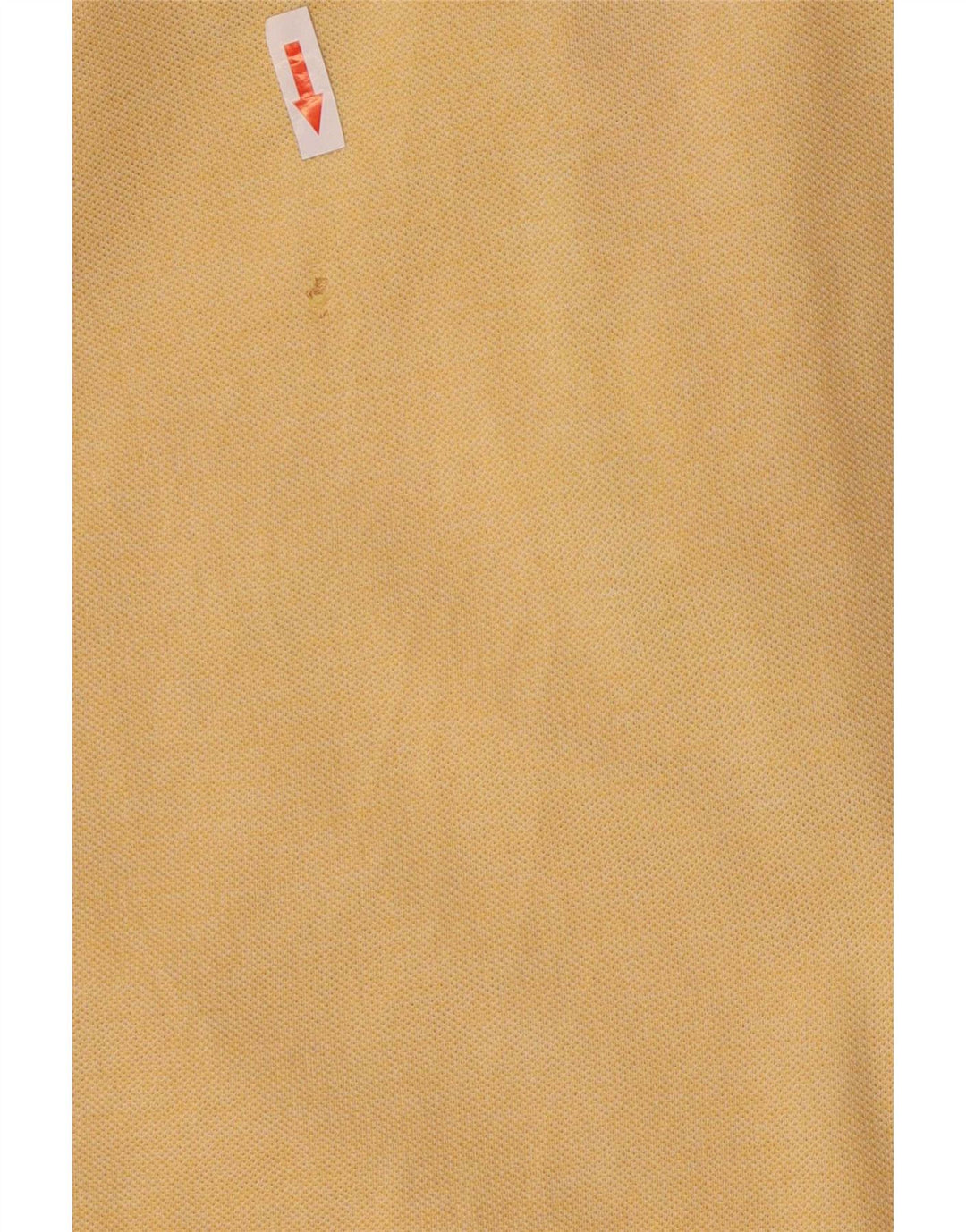 Camisa polo masculina Lacoste tamanho 5 grande algodão amarelo