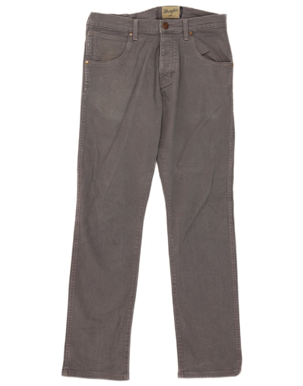 WRANGLER Masculino Spencer Straight Jeans W32 L32 Algodão Cinza