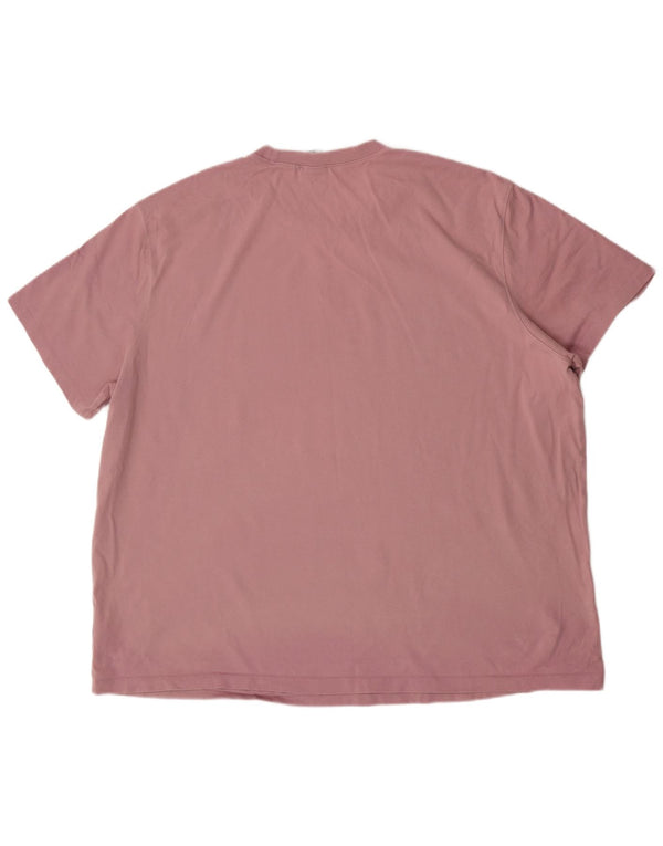 Camiseta masculina Adidas Top 2XL algodão rosa