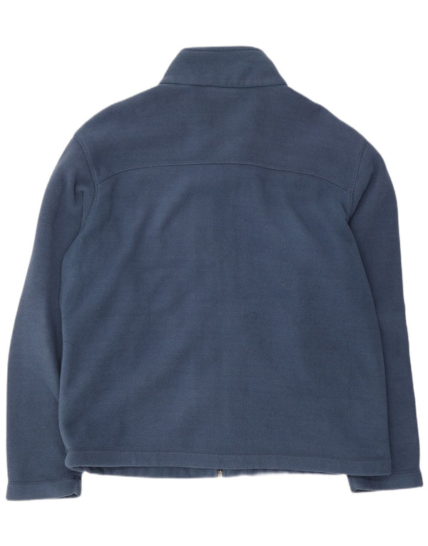 Jaqueta de lã masculina Timberland UK 40 grande poliéster azul