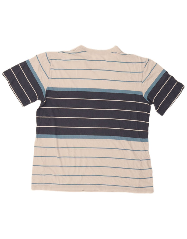 Camiseta masculina Nike Top médio branco colorblock