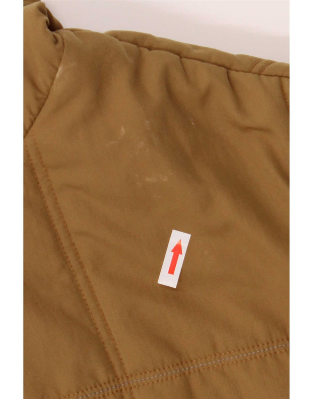 Jaqueta masculina acolchoada com capuz Murphy & Nye UK 42 XL bege