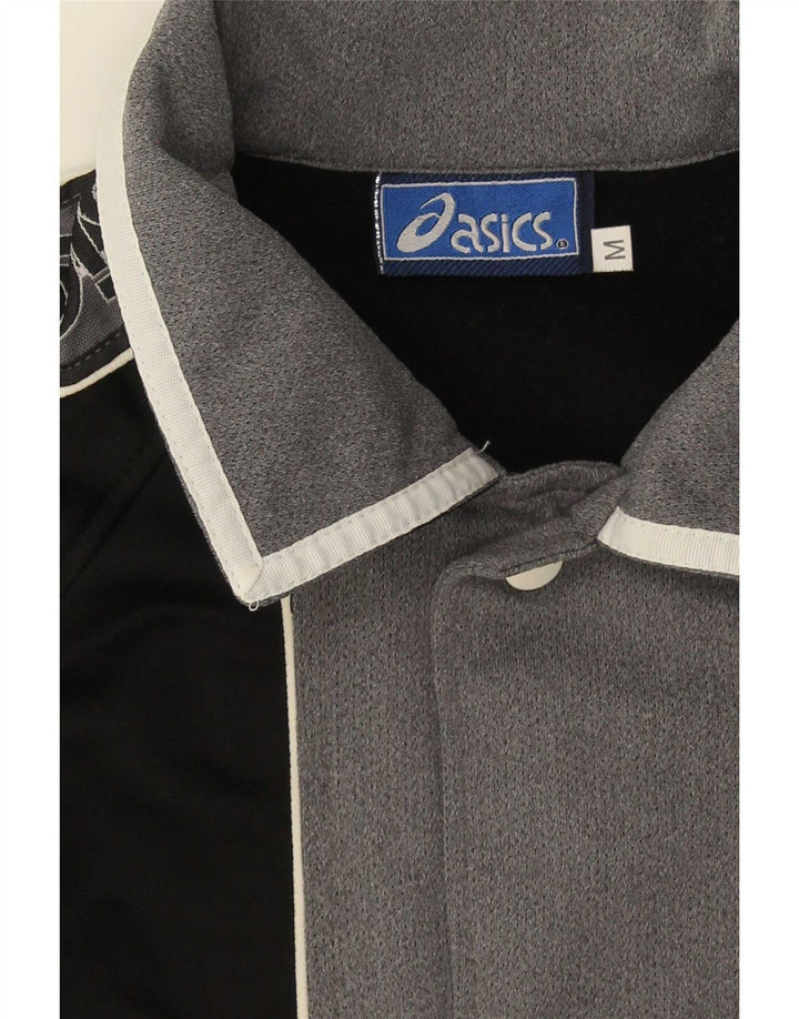 Jaqueta Asics Masculina Graphic Tracksuit Top Médio Preto Colorblock