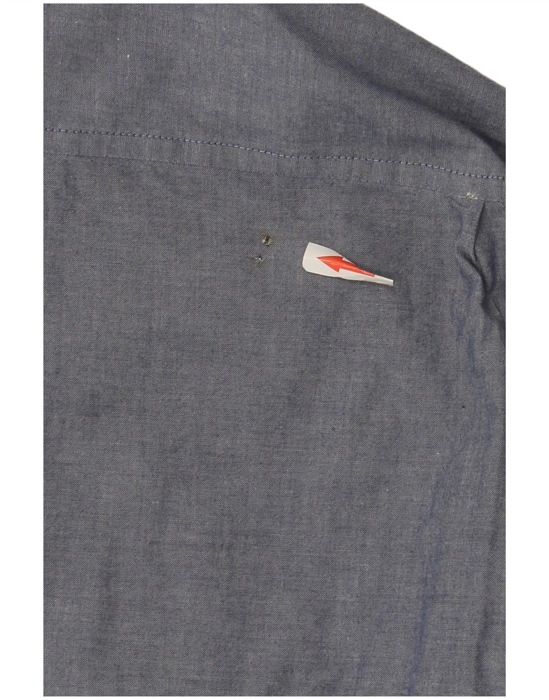 Camisa masculina Reiss XL azul colorblock algodão