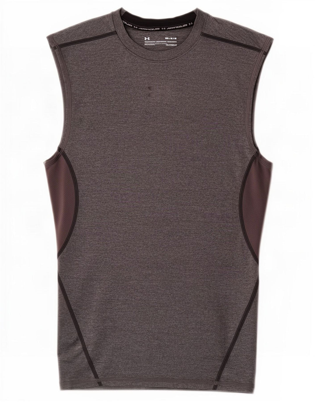 Under Armour Masculino Heat Gear Vest Top cinza médio Colourblock
