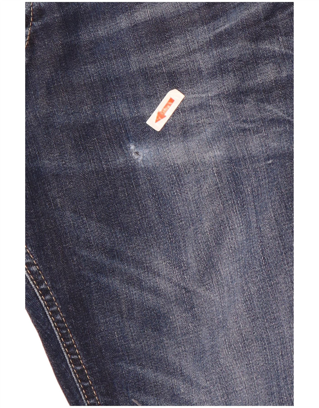 Jack & Jones Mens Clark Straight Jeans W32 L30 Azul Algodão