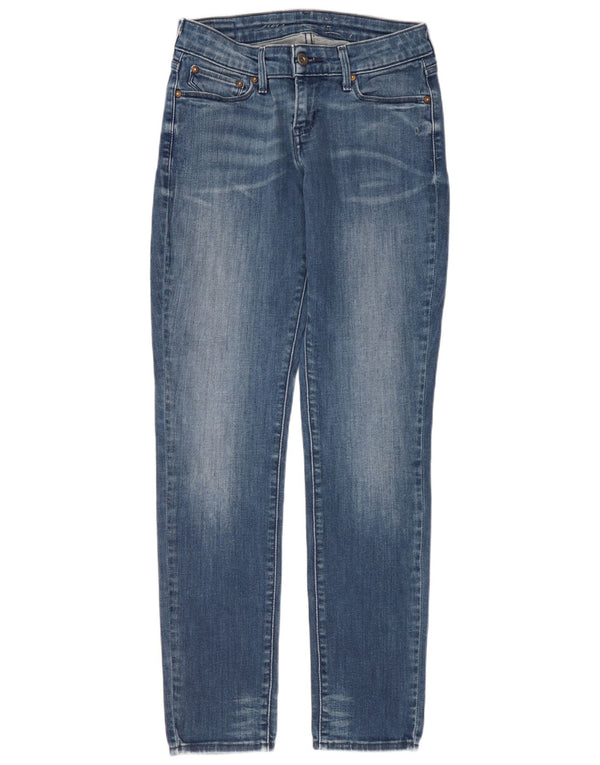 Calça jeans feminina Levi's Demi Curve Skinny W25 L30 azul algodão