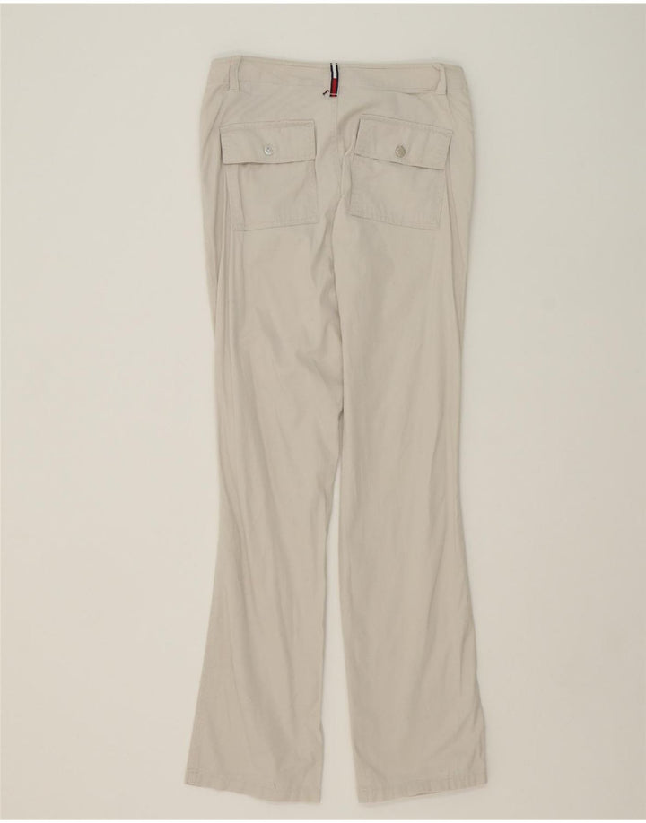 TOMMY HILFIGER Womens Straight Chino Trousers  W27 L32 Off White Cotton Vintage Tommy Hilfiger and Second-Hand Tommy Hilfiger from Messina Hembry 