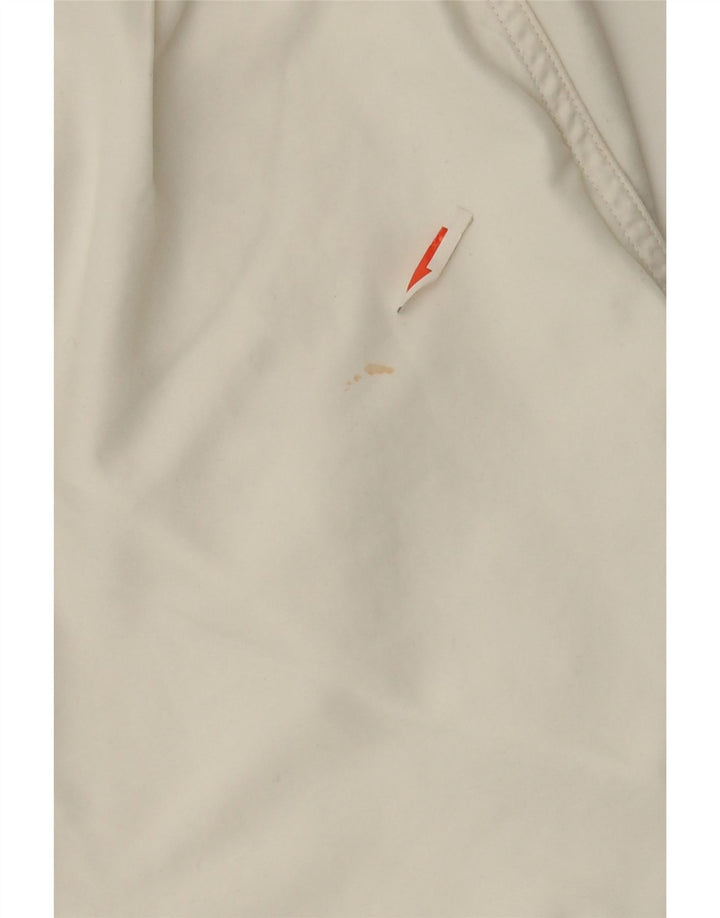 Shorts de natação masculino Adidas médio branco poliéster