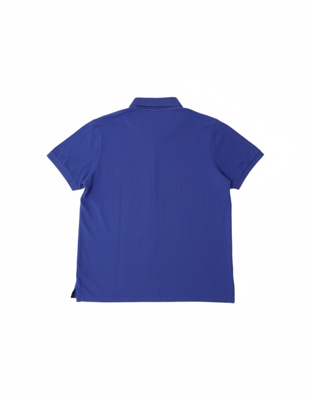Camisa polo masculina de ajuste regular HUGO BOSS XL algodão azul