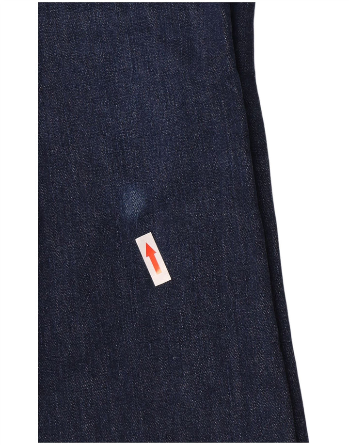 Calça jeans feminina Levi's 629 Bootcut W32 L30 azul marinho algodão