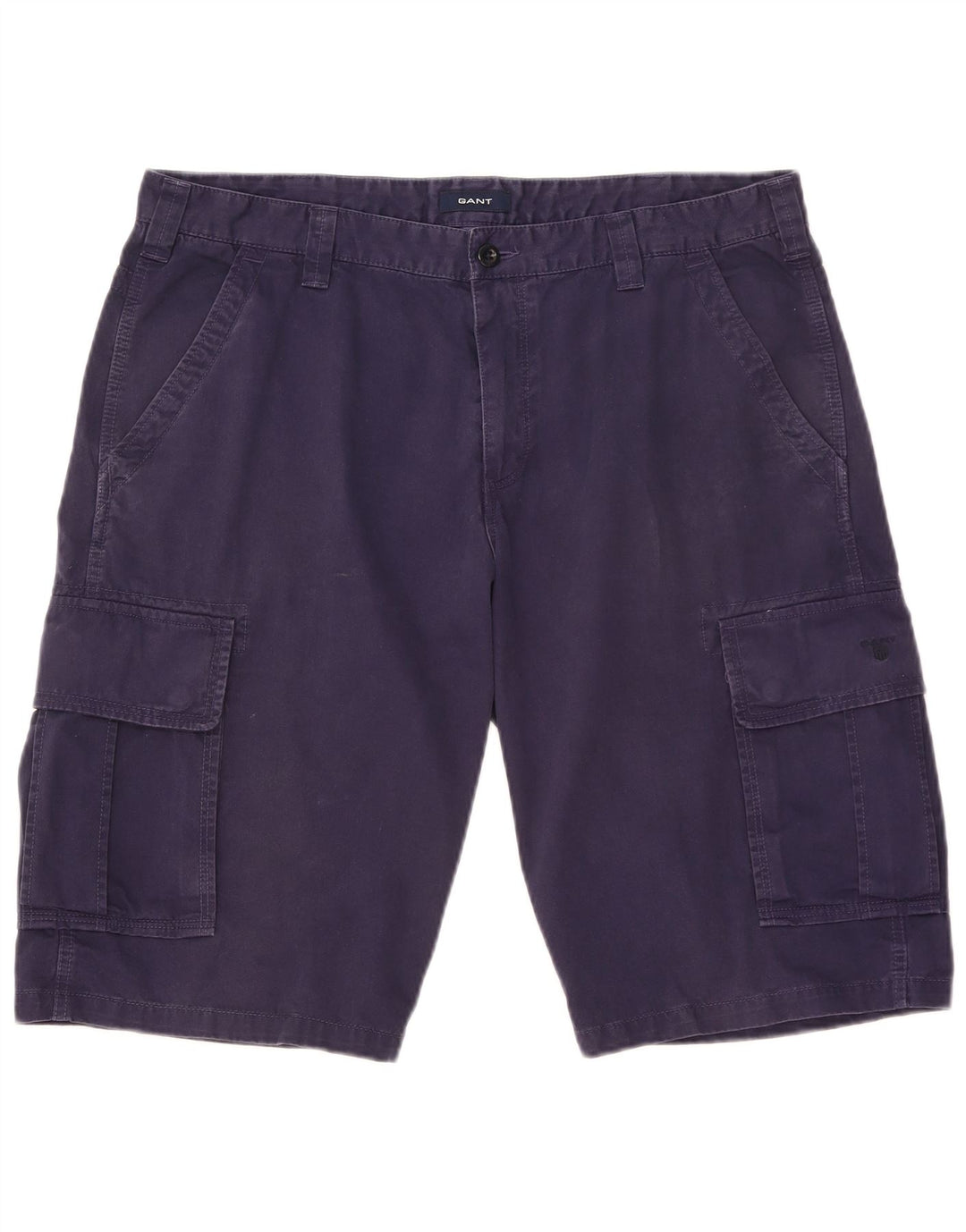 Shorts cargo masculino Gant W38 XL azul marinho algodão