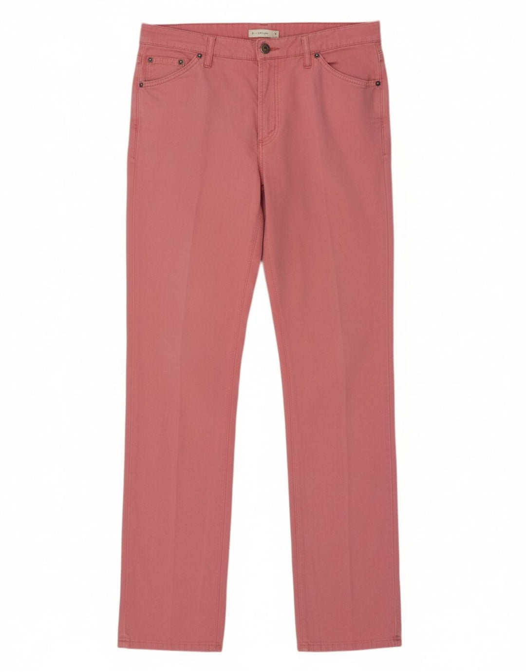 MARLBORO CLASSICS Calça jeans reta feminina W31 L33 algodão rosa