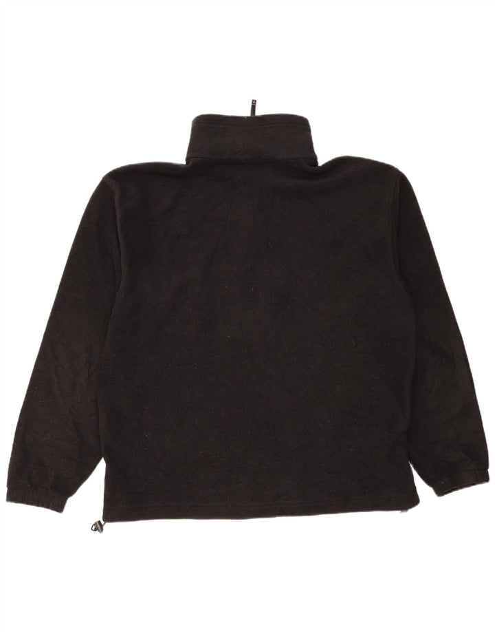 Jaqueta de lã masculina Columbia grande poliéster preto