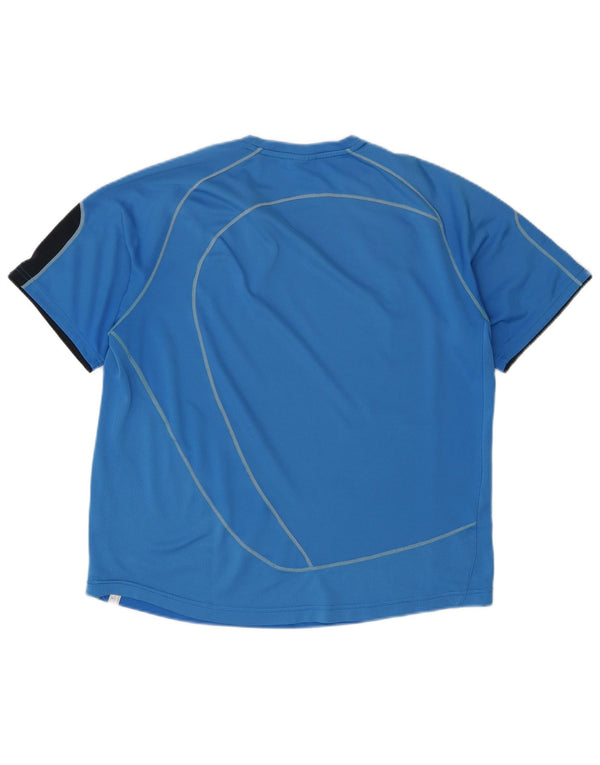 Camiseta masculina NIKE Top XL azul colorblock