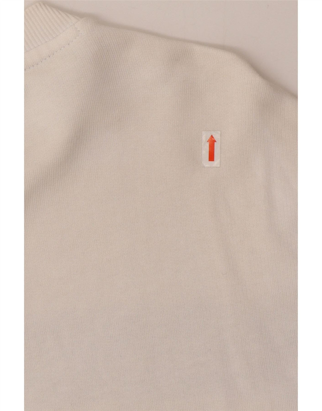 Guess Camiseta masculina gráfica manga comprida médio branco algodão colorblock