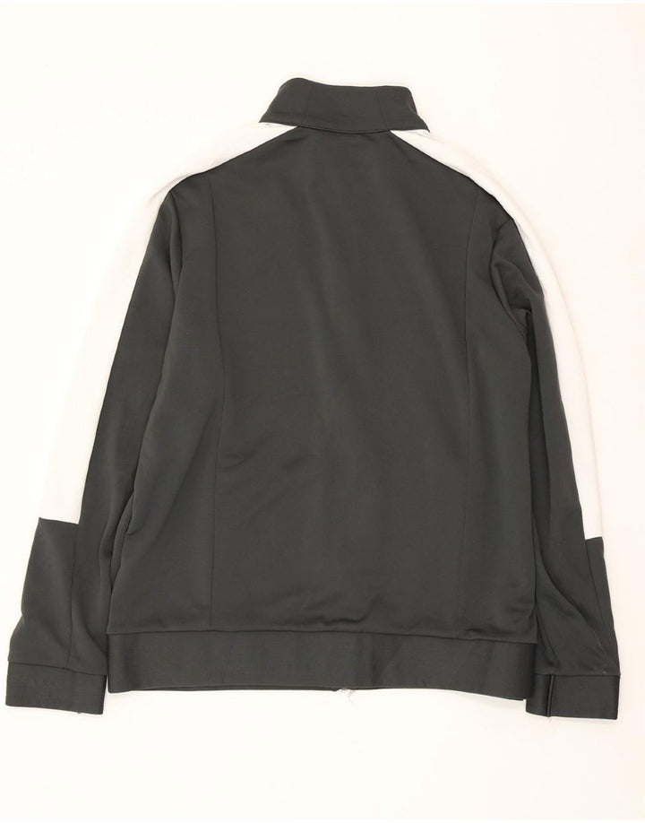 JORDAN Mens Treino Top Jacket XL Verde Colourblock Poliéster