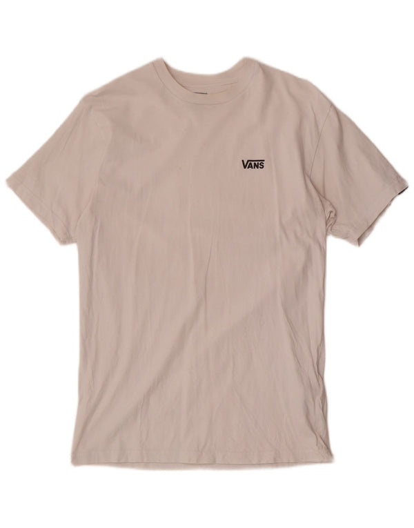 Camiseta Vans Masculina Classic Fit Top Médio Algodão Branco