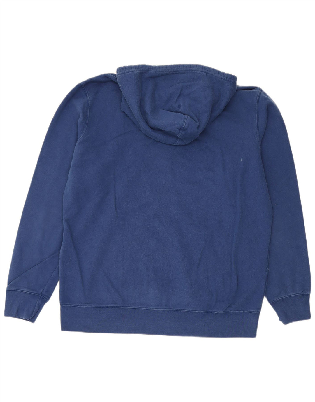 Suéter masculino com capuz e zíper padrão Levi's grande algodão azul