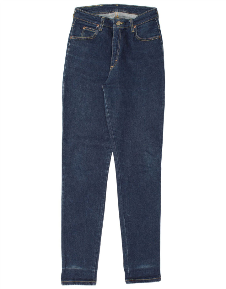 Lee Womens Skinny Jeans W32 L33 Azul Marinho Algodão