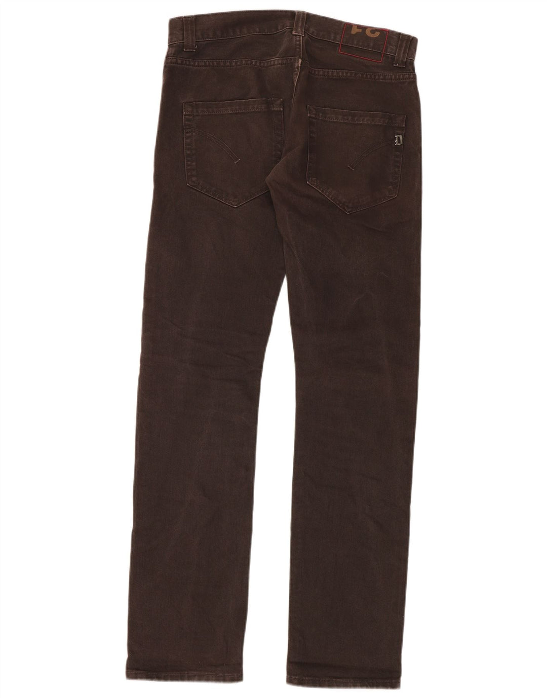Dondup Mens Slim Jeans W31 L34 Marrom Algodão