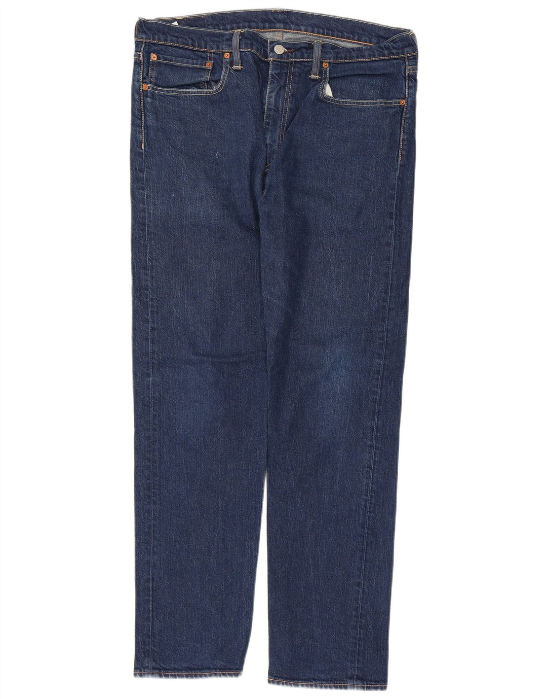 Levi's Masculino 502 Tapered Jeans W36 L32 Azul Algodão