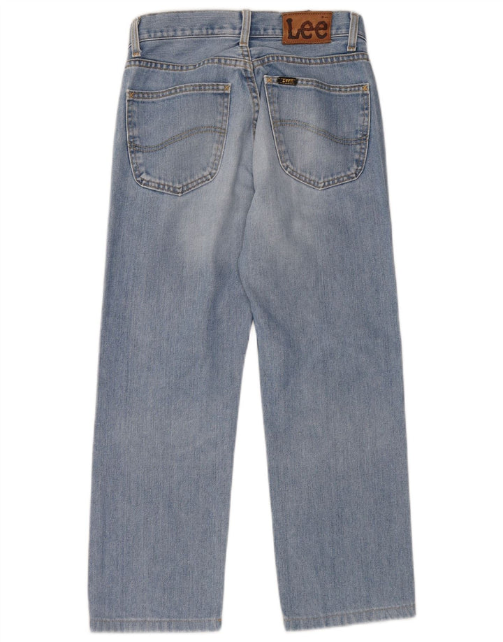 Lee Mens Seattle Straight Jeans W29 L24 Azul Algodão