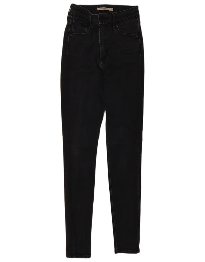 Calça jeans feminina Levi's Mile High Skinny W26 L28 cinza