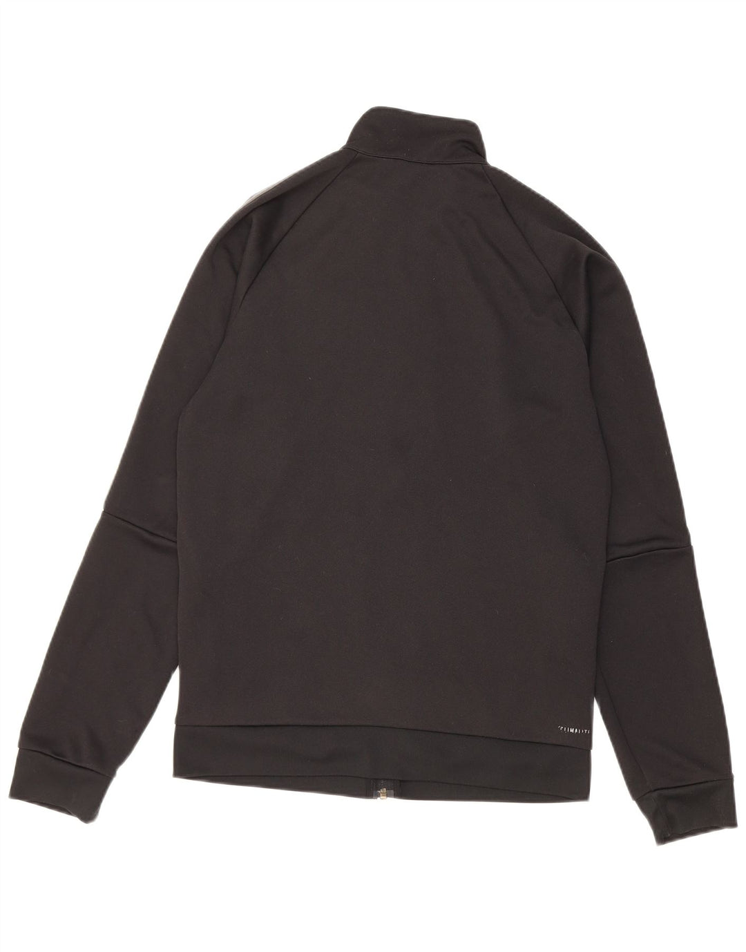 Adidas Womens Climalite Tracksuit Top Jacket EU 36/38 Pequeno Poliéster Preto