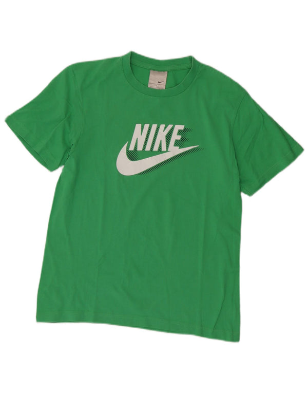 Camiseta Nike Boys Graphic Top 12-13 Anos Grande Algodão Verde