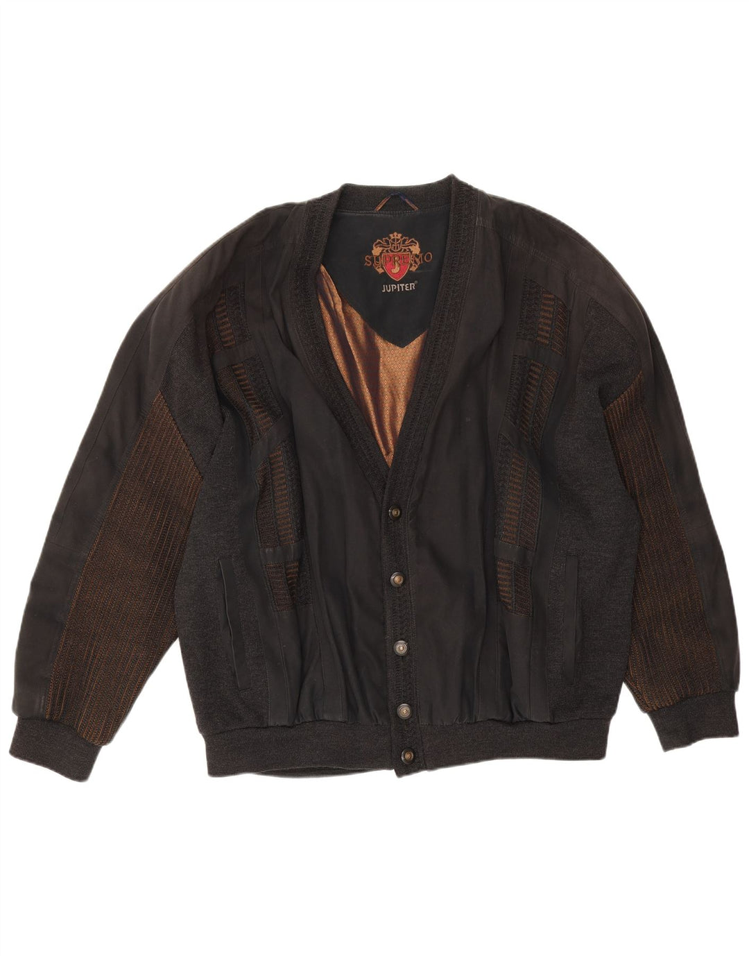 Jaqueta bomber masculina Jupiter UK 44 2XL poliéster preto