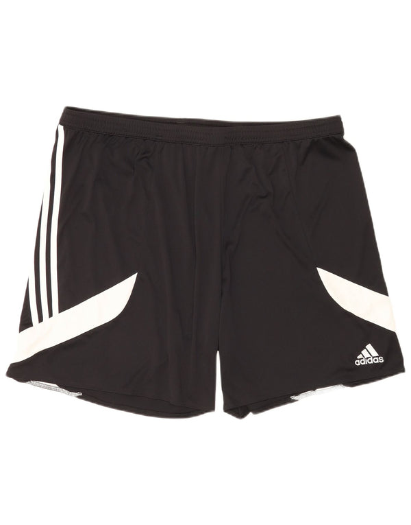 Adidas Masculino Climalite Sport Shorts 2XL Preto Colorblock Poliéster