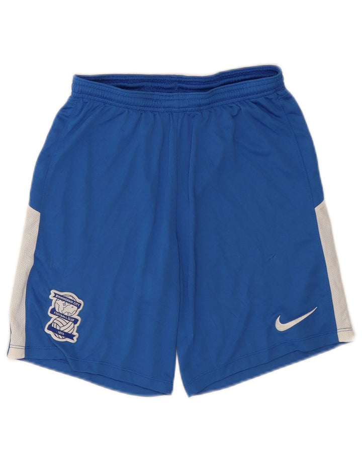 Nike Mens Dri Fit Sport Shorts Pequeno Azul Colorblock Poliéster