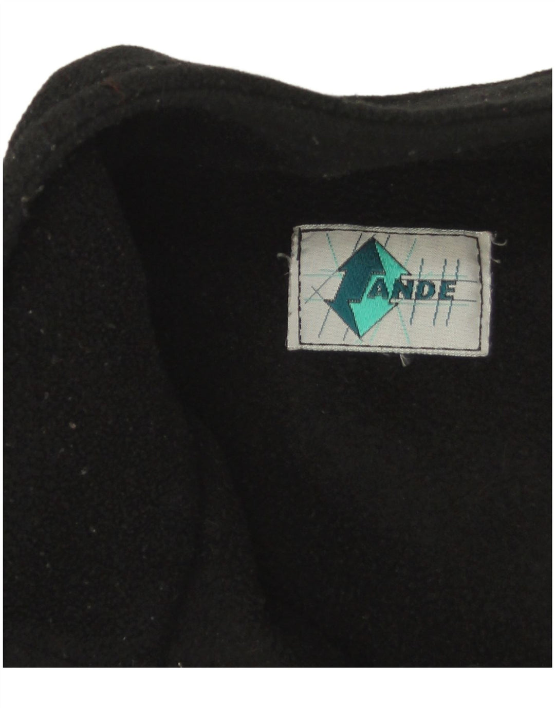Jaqueta de lã masculina vintage UK 42 XL preta