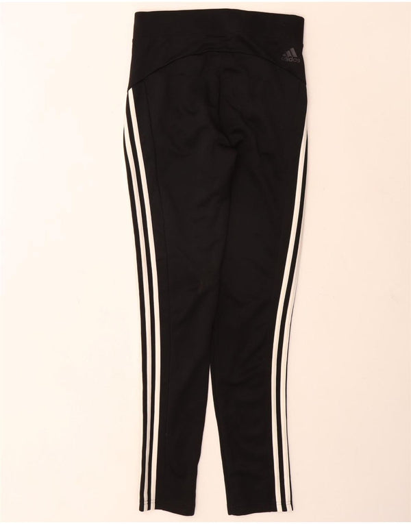 Adidas Womens Leggings UK 4/6 XS  Black Polyester