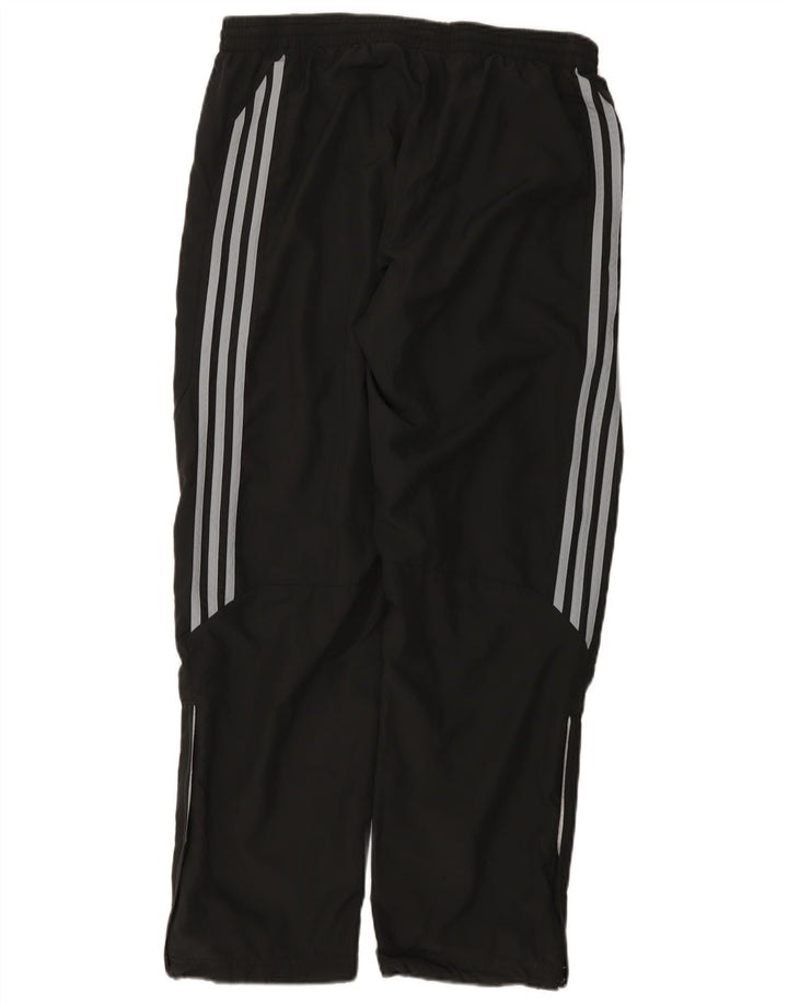 Calça de treino masculina Adidas grande poliéster preto