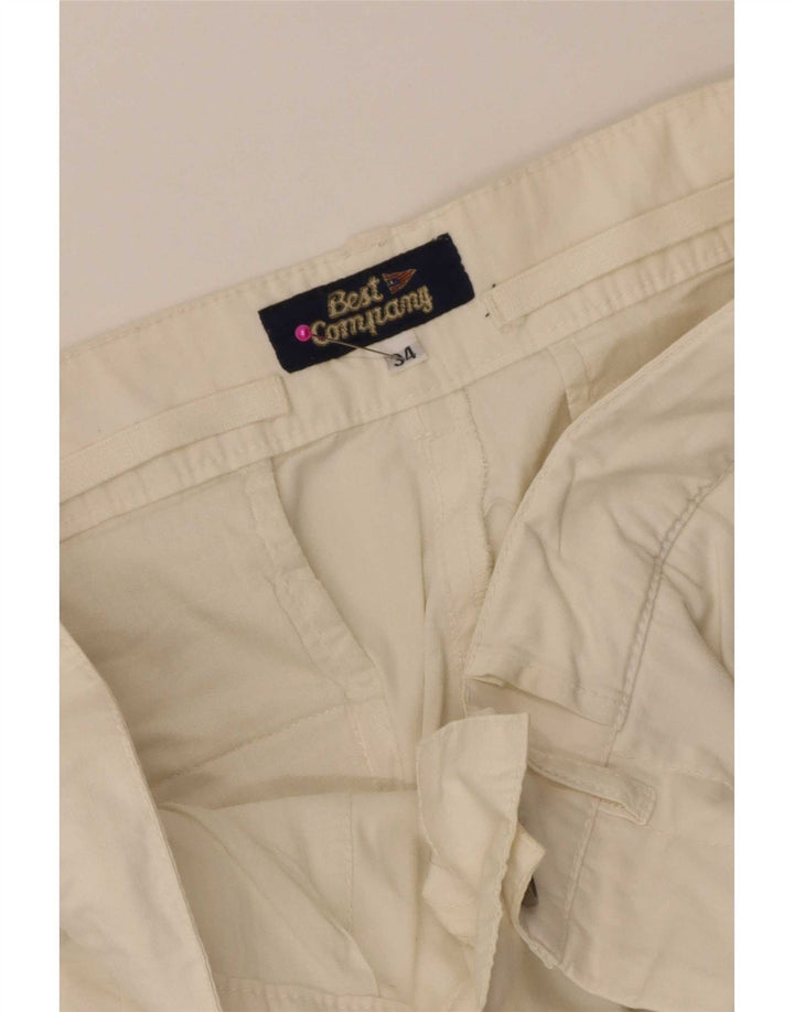Bermuda cargo masculina Best Company W34 grande branca